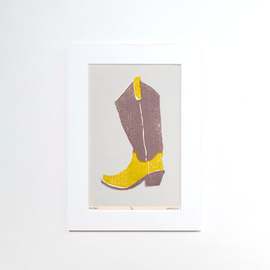 Rodeo | Cowboy Boot Print
