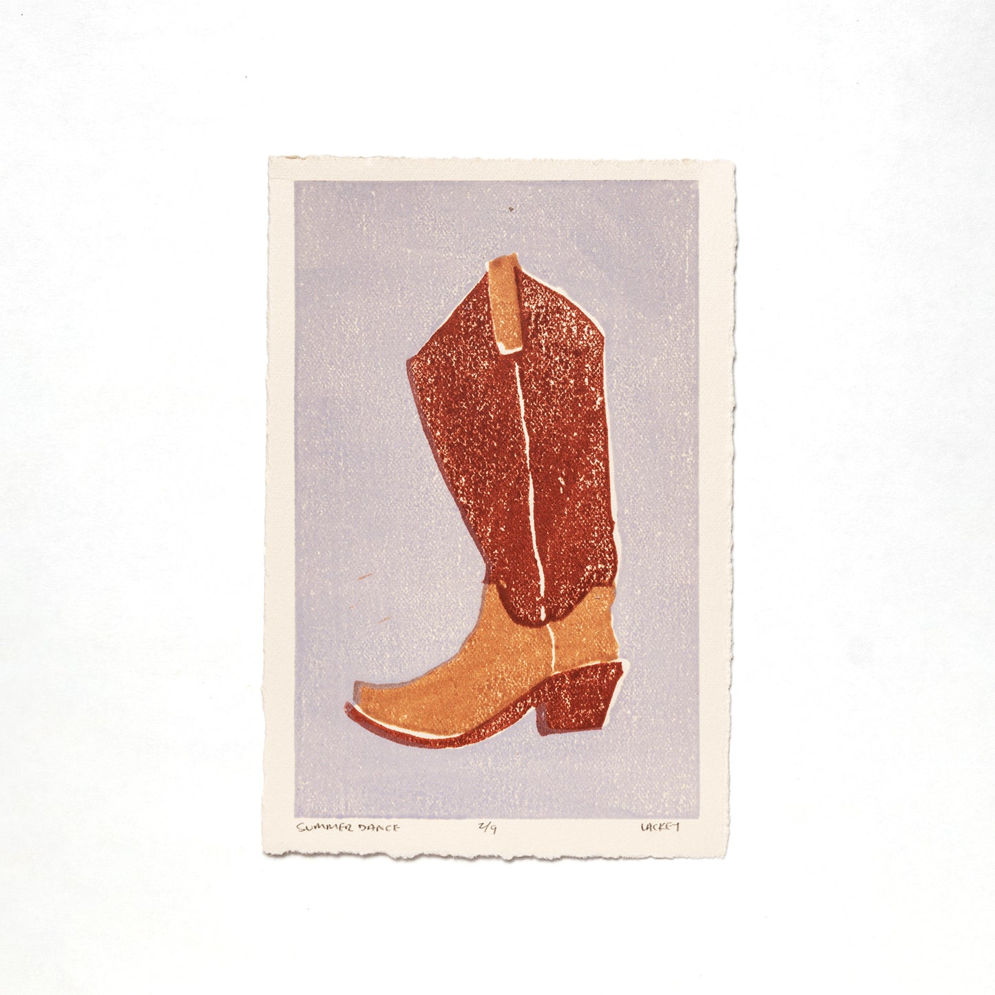 Summer Dance | Cowgirl Boot Print