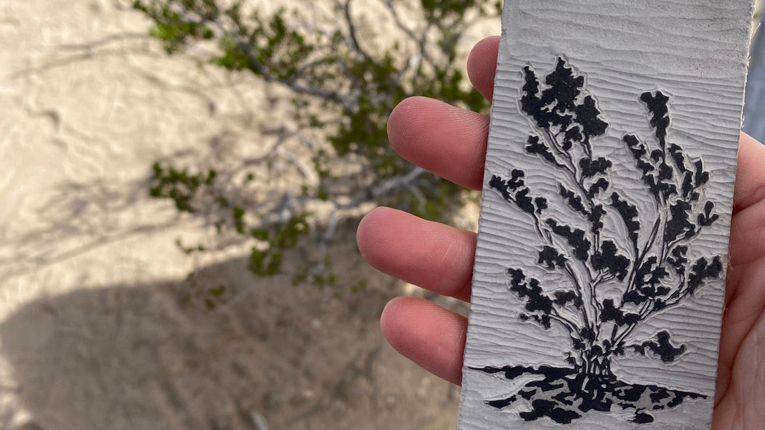 Made in Terlingua: Printing Blocks Carved On-Site