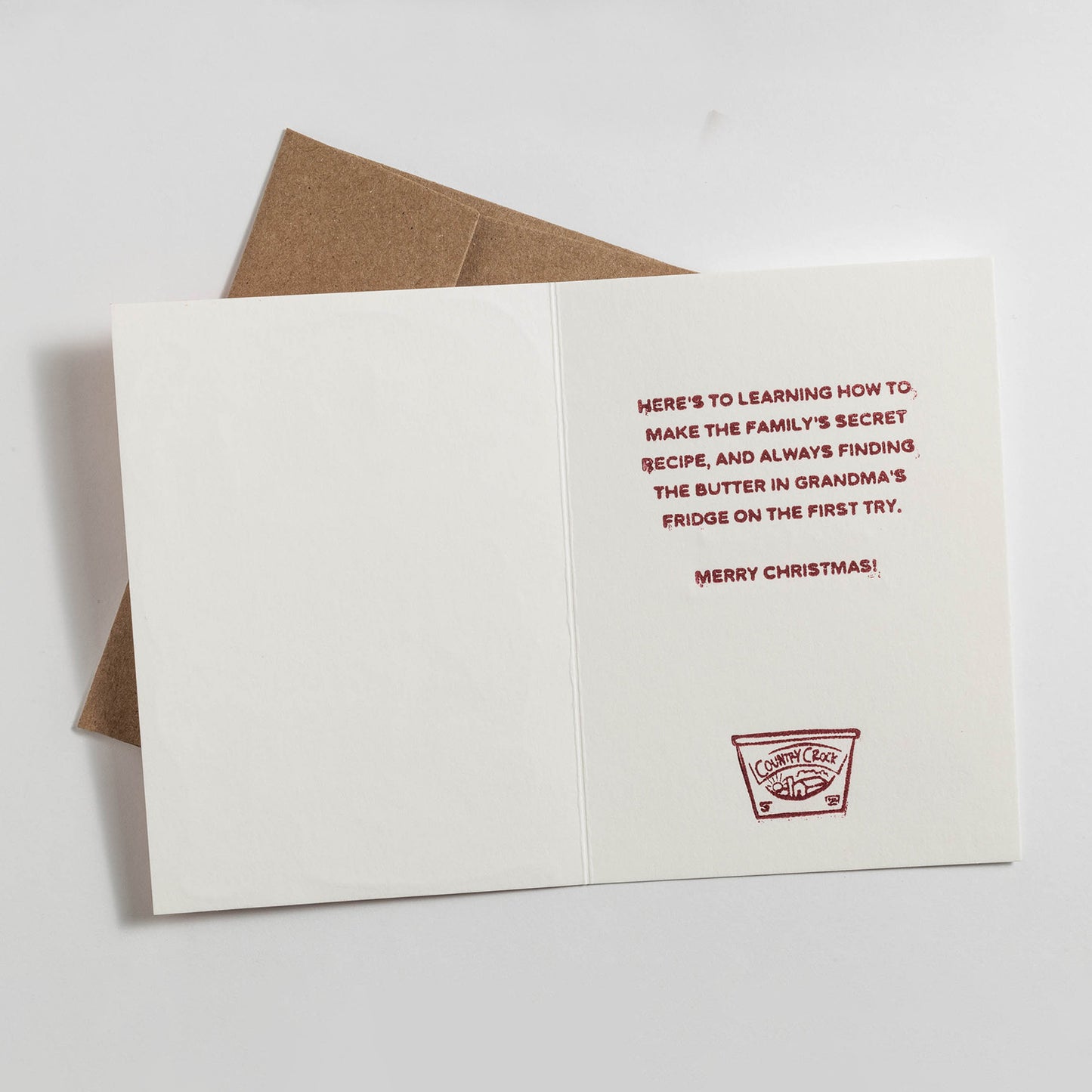 Holiday Traditions | Letterpress Card