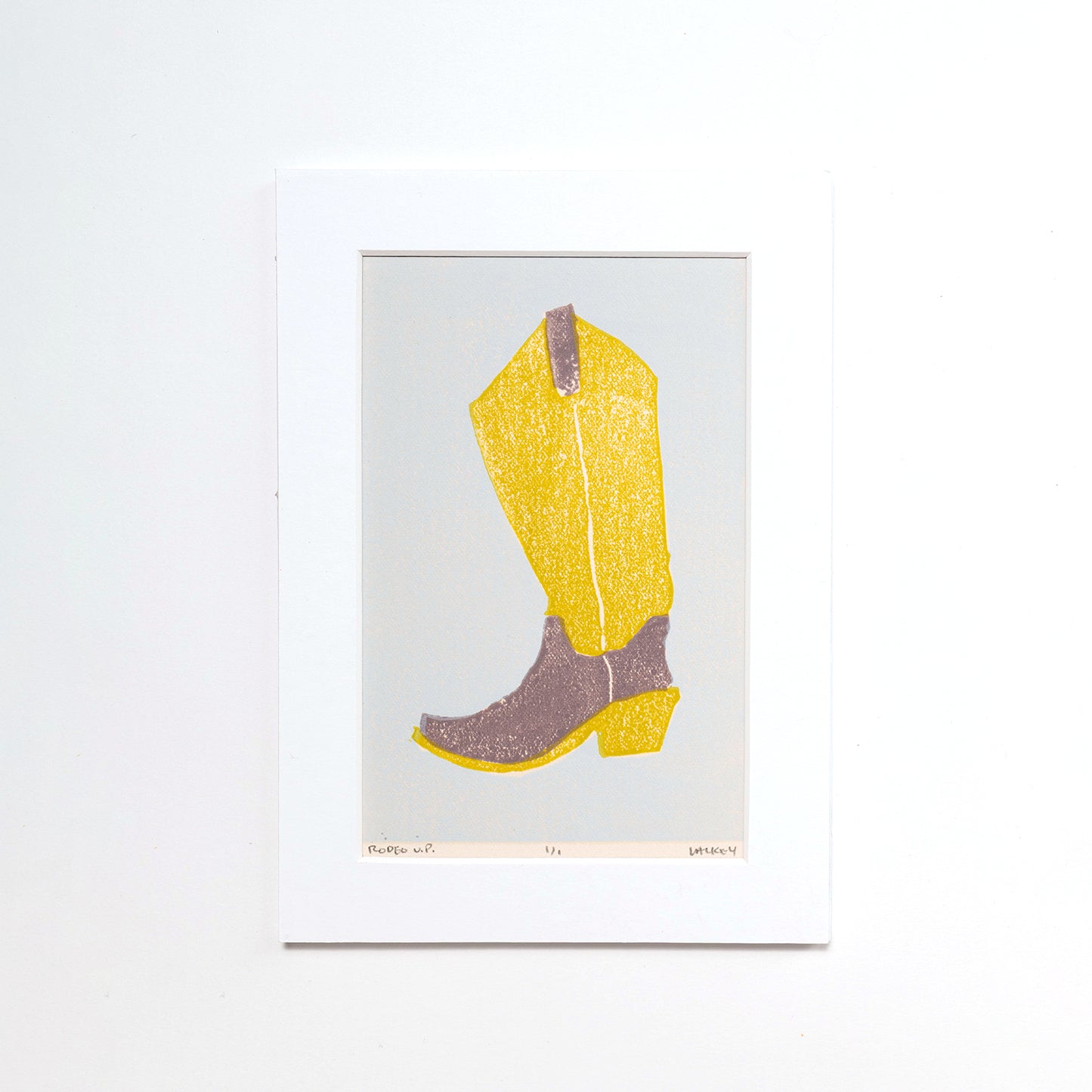 Rodeo | Cowboy Boot Print