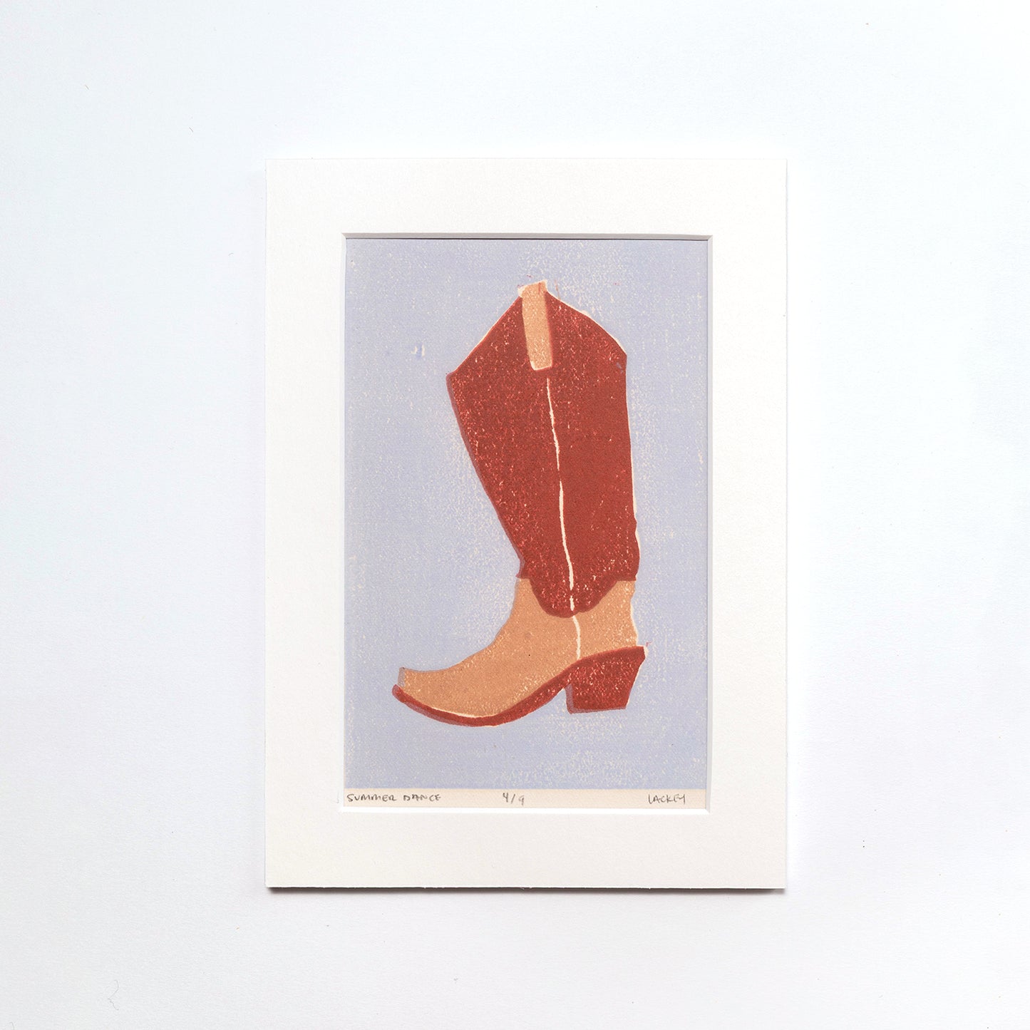 Summer Dance | Cowgirl Boot Print